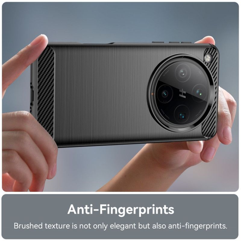 Deksel Oppo Find X8 Pro Børstet Karbonfiber