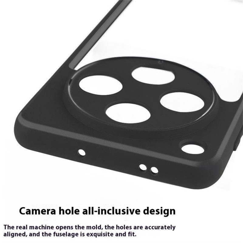 Deksel Oppo Find X8 Pro Gjennomsiktig Med Silikonkanter Beskyttelse Deksel