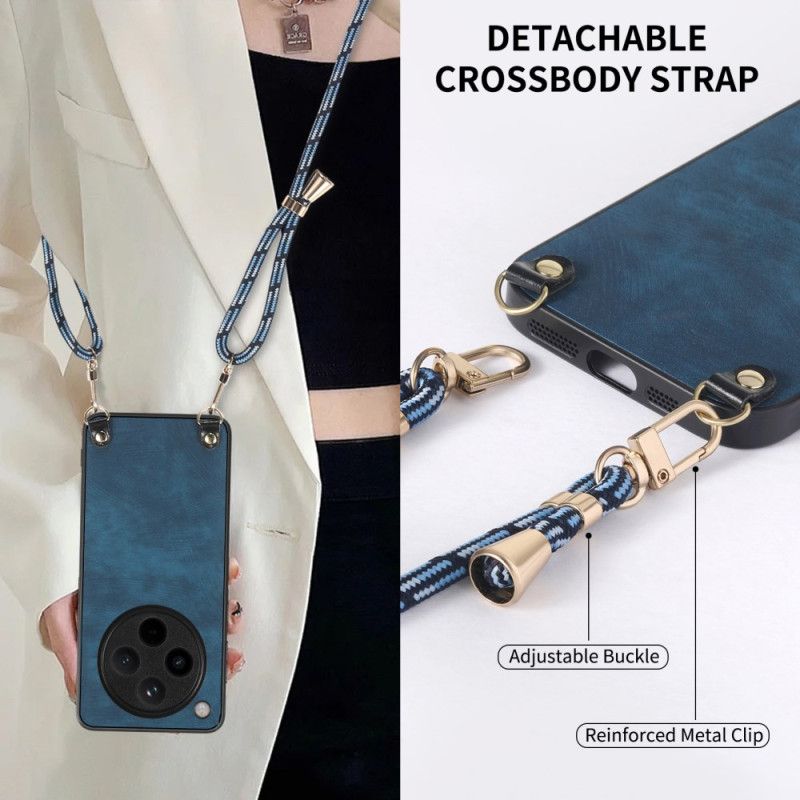 Deksel Oppo Find X8 Pro Imitert Skinn