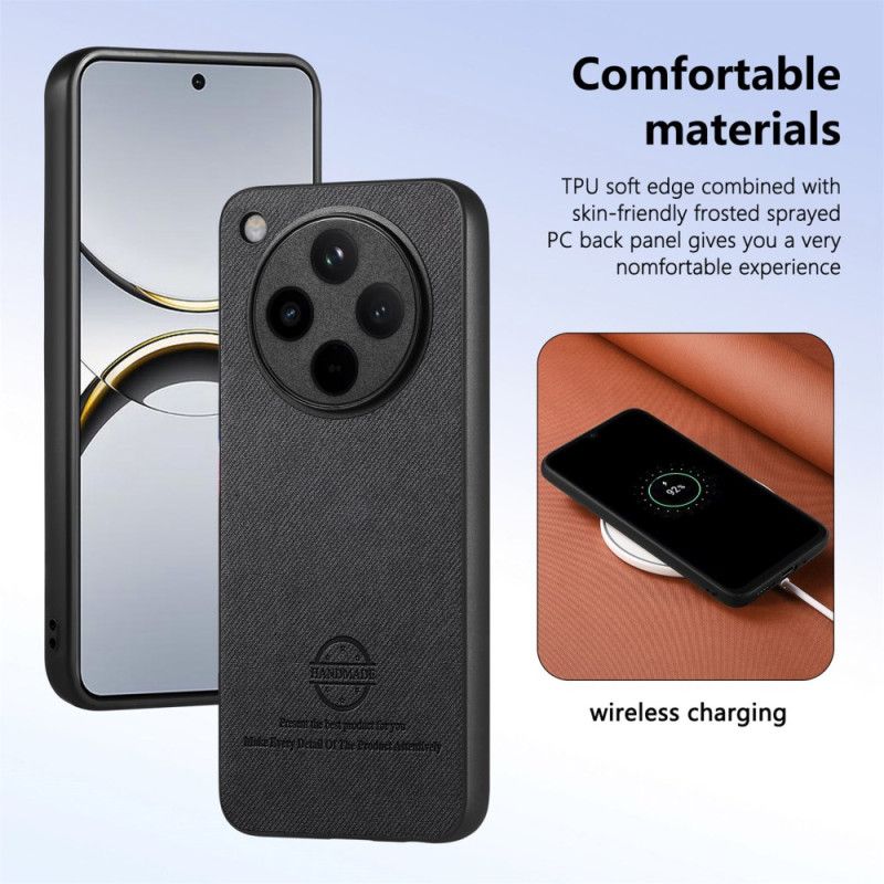 Deksel Oppo Find X8 Pro Stofftekstur