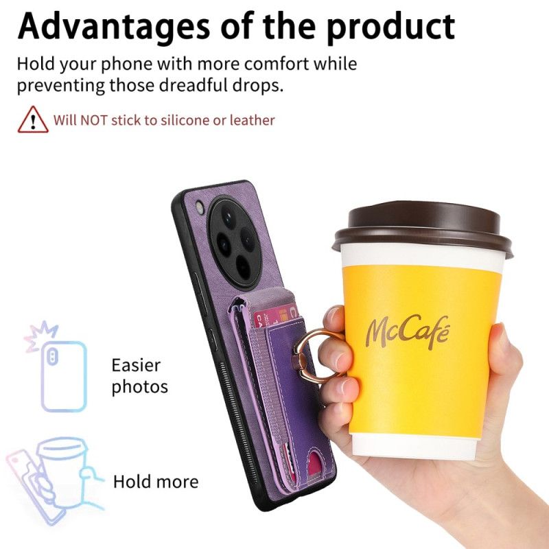 Deksel Oppo Find X8 Pro Vendbar Kortholder