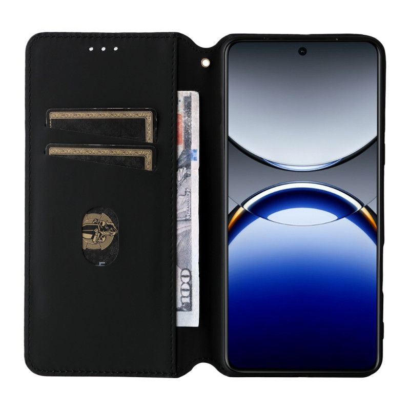 Folio Deksel Oppo Find X8 Pro Diamantmønster 3d