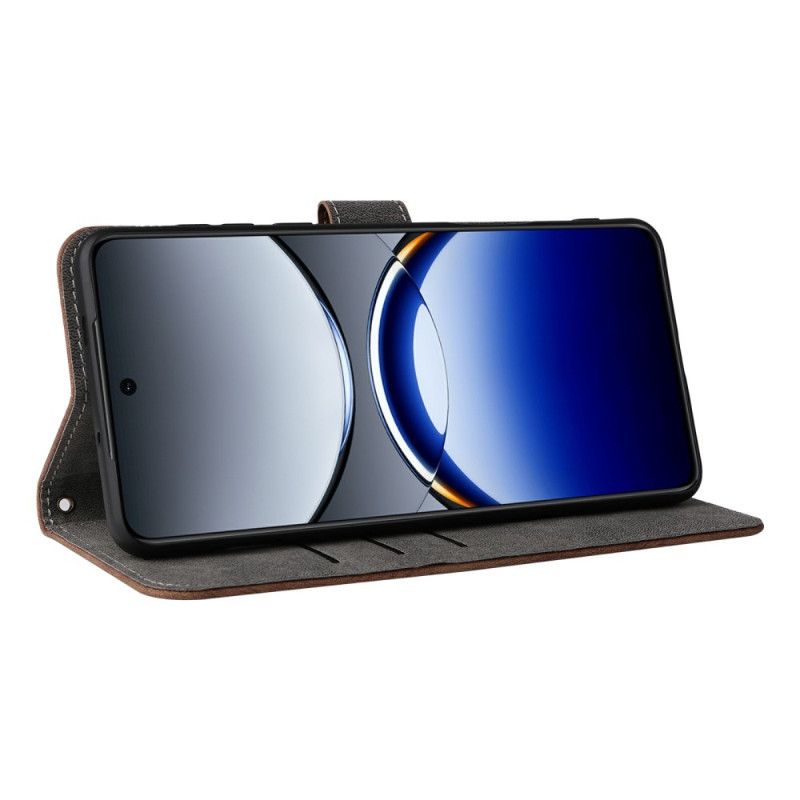 Folio Deksel Til Oppo Find X8 Pro Rfid-beskyttelse Med Semsket Skinneffekt