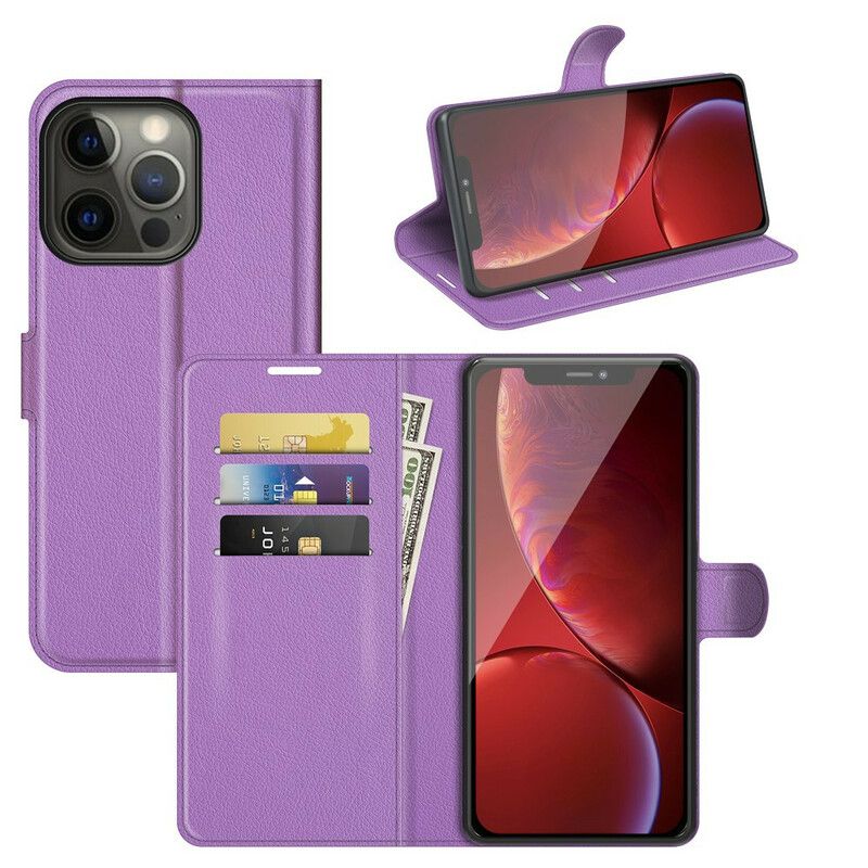 Folio Deksel Til iPhone 13 Pro Max Classic