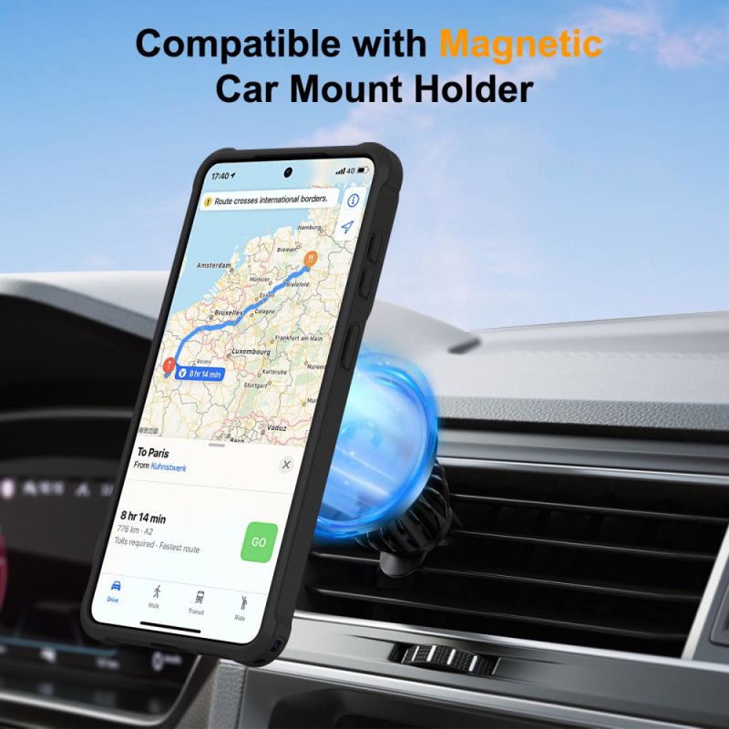 Deksel Samsung Galaxy S26 Plus Magnetisk Med Integrert Støtte