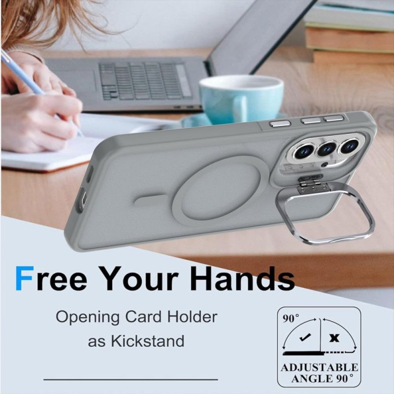Deksel Samsung Galaxy S26 Plus Magnetisk Sammenleggbart Stativ