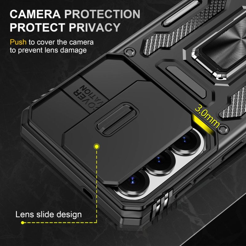 Deksel Samsung Galaxy S26 Plus Skyvbar Linsebeskytter