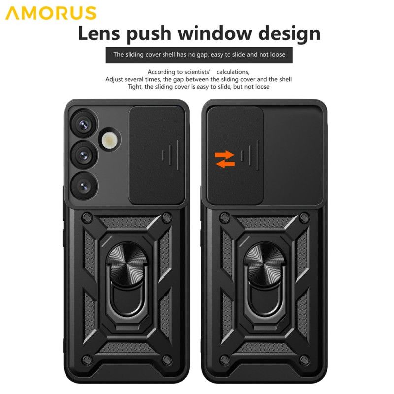 Deksel Samsung Galaxy S26 Plus Skyvebart Kameradeksel Og Integrert Stativ