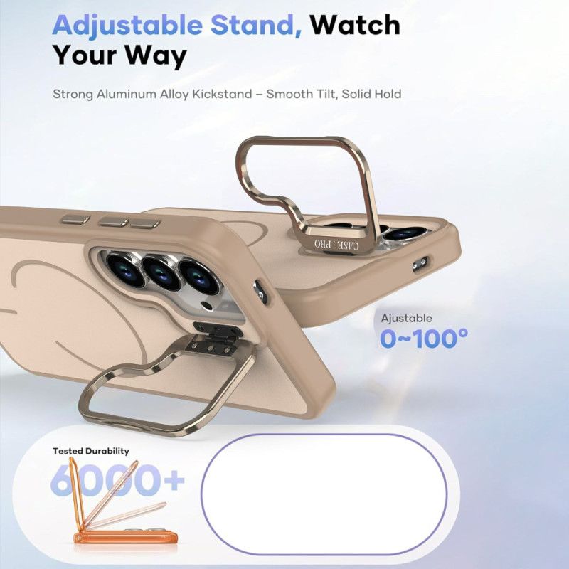 Deksel Til Samsung Galaxy S26 Plus Magnetisk Med Sammenleggbart Stativ