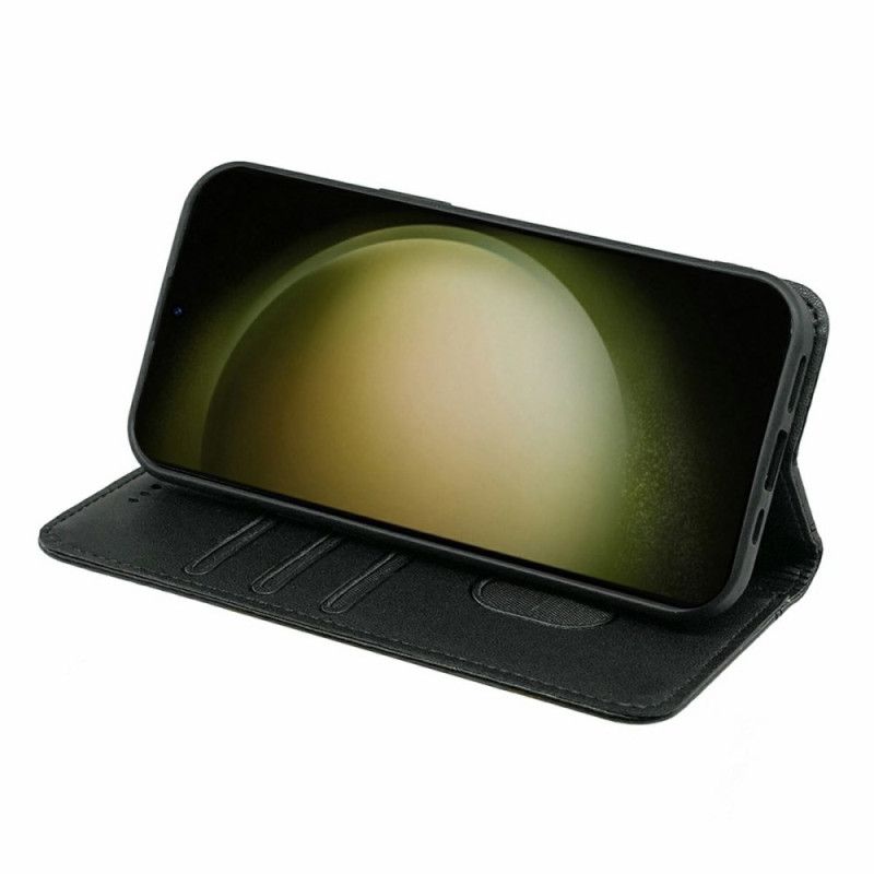 Folio Deksel Lær Samsung Galaxy S26 Plus Mobildeksel Kant