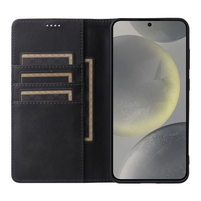 Folio Deksel Lær Samsung Galaxy S26 Plus Mobildeksel Rfid-beskyttelse