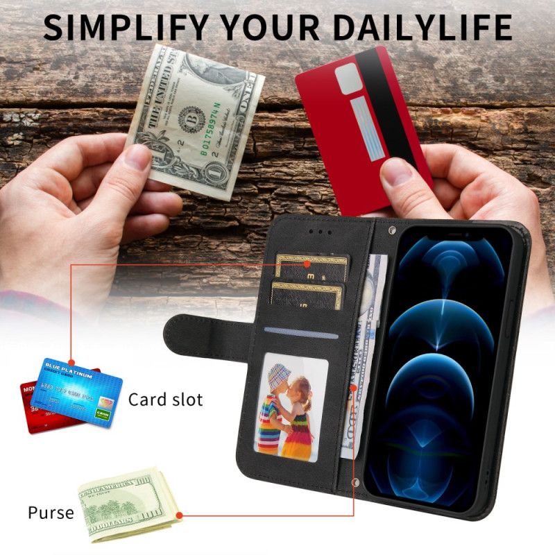 Folio Deksel Samsung Galaxy S26 Plus Dekorativ Nagle