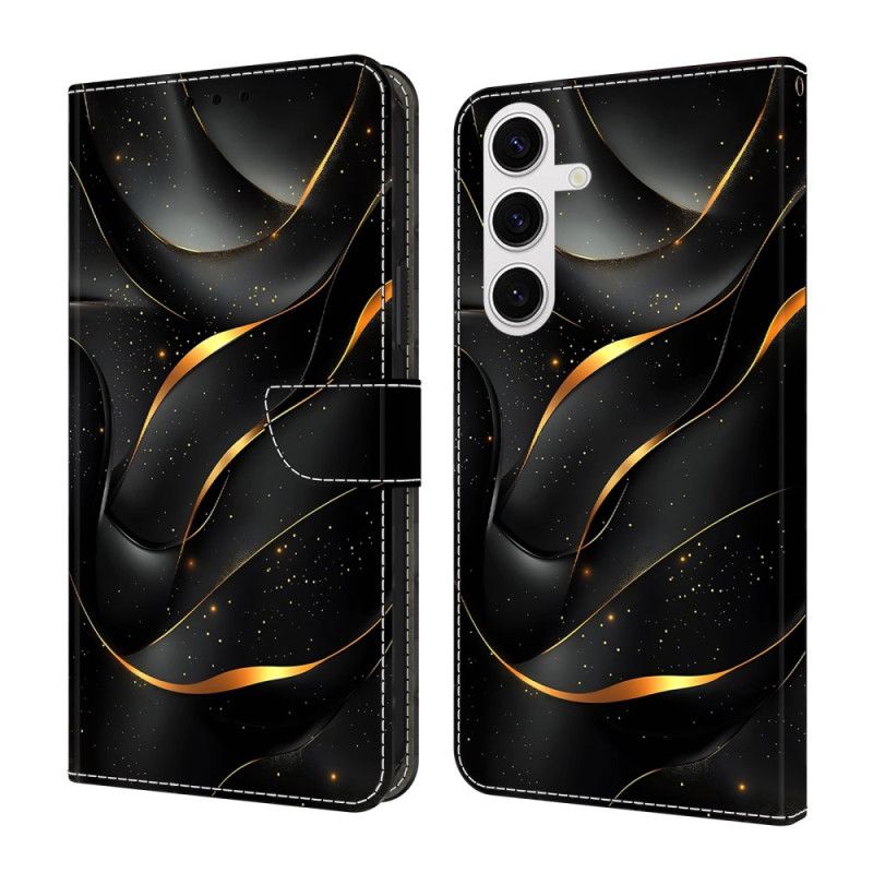 Folio Deksel Samsung Galaxy S26 Plus Gullbånd