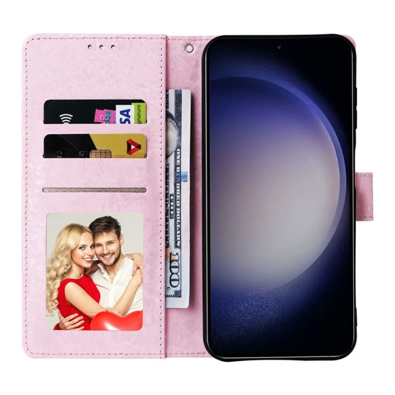 Folio Deksel Til Samsung Galaxy S26 Plus Blomster