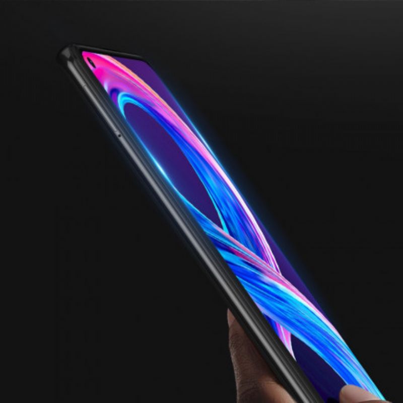 Black Edge Tempered Glass Screen Protector Realme 8 / 8 Pro