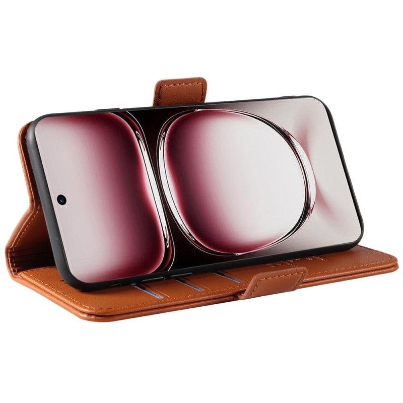 Lærdeksel Folio Deksel Oppo Reno 12 Pro 5g Mobildeksel Yikatu