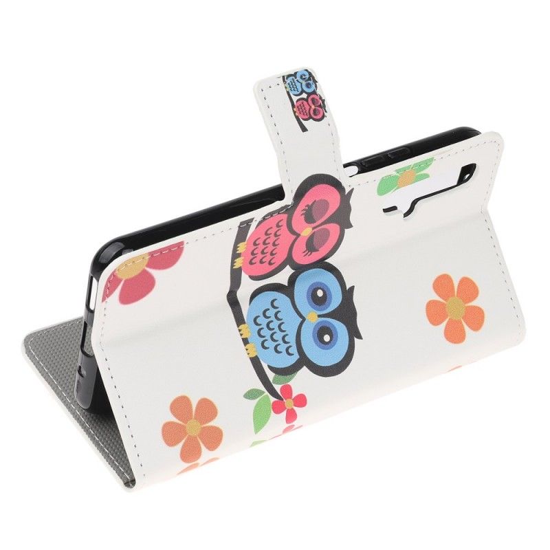 Folio Deksel Huawei Nova 5T Ugler