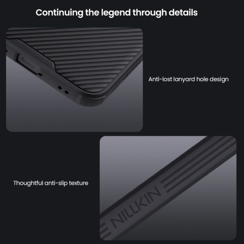 Deksel Samsung Galaxy S25 Fe Kompatibel Med Magsafe Camshield Pro Nillkin Beskyttelse Deksel