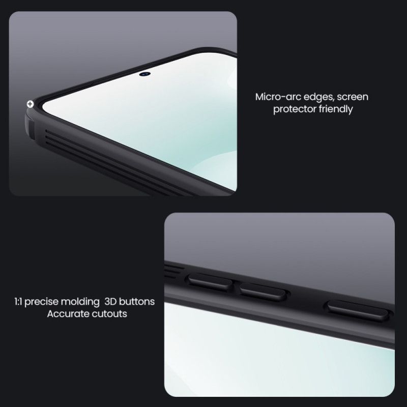 Deksel Samsung Galaxy S25 Fe Kompatibel Med Magsafe Camshield Pro Nillkin Beskyttelse Deksel