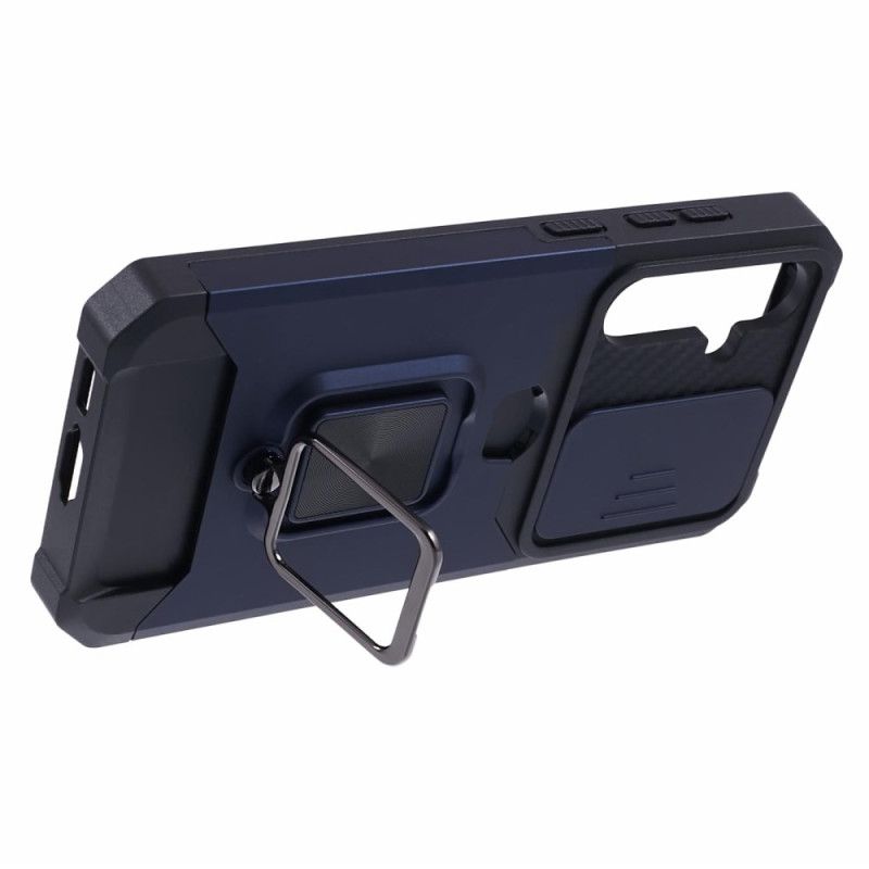 Deksel Samsung Galaxy S25 Fe Mobildeksel Linsebeskytter Og Stativ