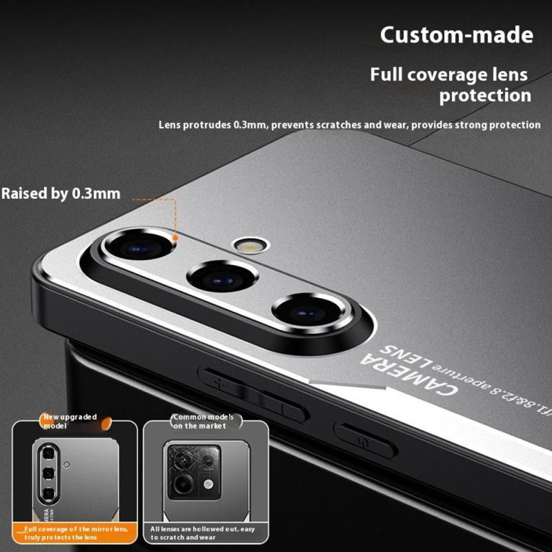 Deksel Til Samsung Galaxy S25 Fe Metalleffekt