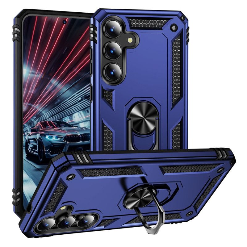 Deksel Til Samsung Galaxy S25 Fe Robust Med Roterende Ringholder