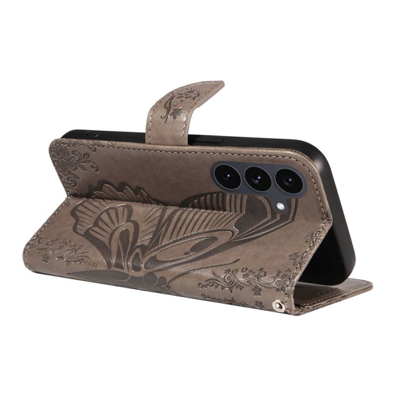 Folio Deksel Til Samsung Galaxy S25 Fe Grafisk Sommerfugl