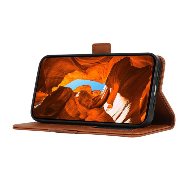 Lærdeksel Folio Deksel Samsung Galaxy S25 Fe Mobildeksel Abeel