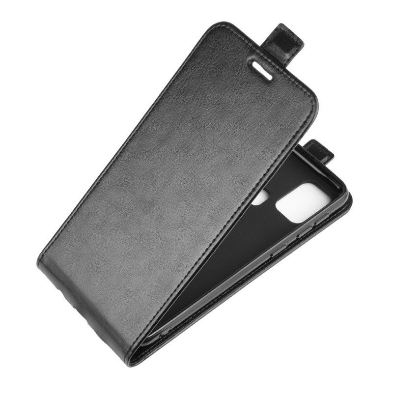 Folio Deksel Samsung Galaxy M31 Svart Sammenleggbar Skinneffekt Anti-fall