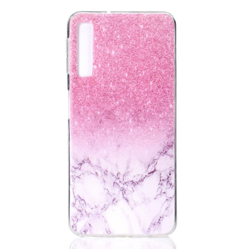 Deksel for Samsung Galaxy A7 Marmor
