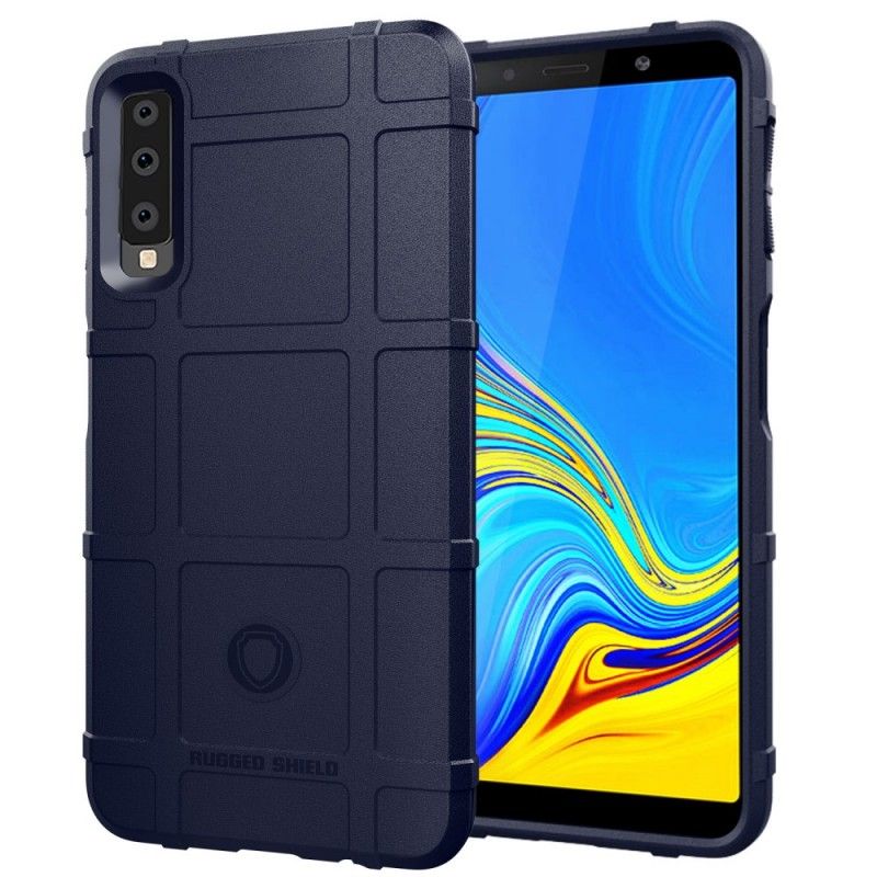 Deksel Samsung Galaxy A7 Svart Robust Skjold Beskyttelse