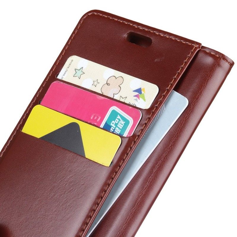 Folio Deksel Samsung Galaxy A7 Svart Kunstlær Elegant Lukking Anti-fall