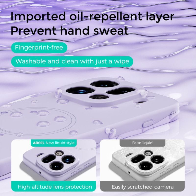 Deksel Oppo Find X9 5g Abeel Flytende Silikon Magsafe Beskyttelse Deksel