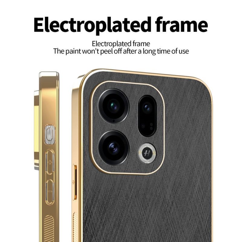 Deksel Oppo Find X9 5g Kadem Læreffekt Beskyttelse Deksel