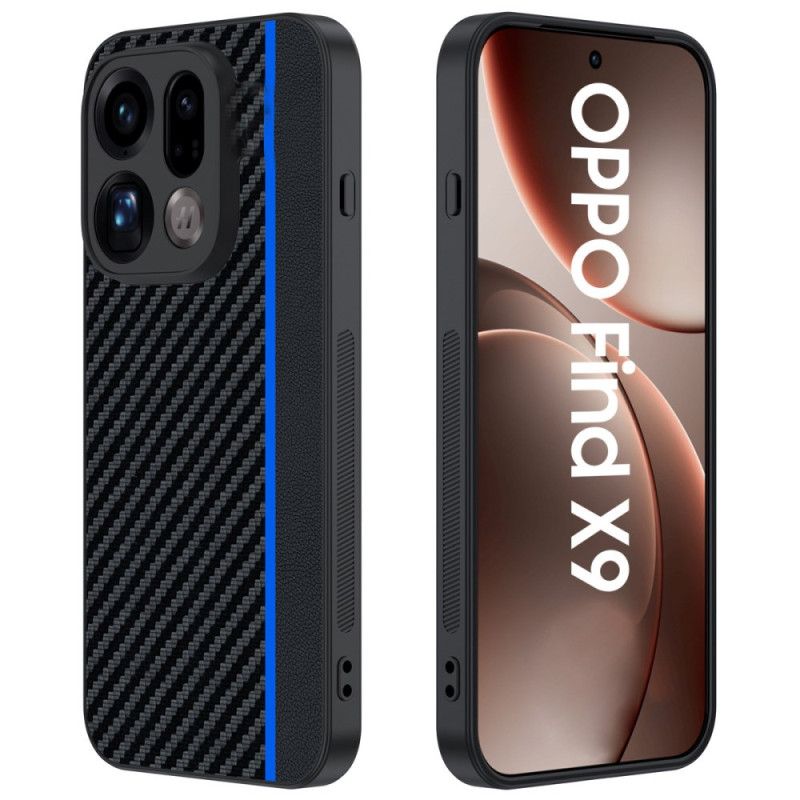 Deksel Oppo Find X9 5g Karbonfibertekstur