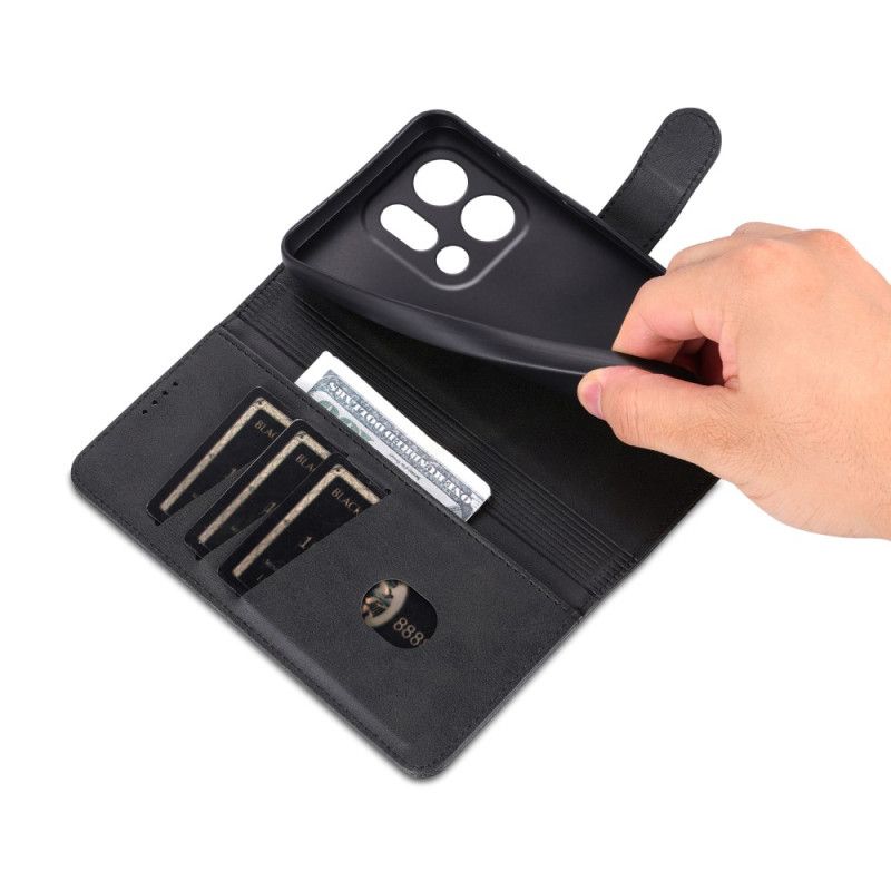 Folio Deksel Oppo Find X9 5g Azns Læreffekt