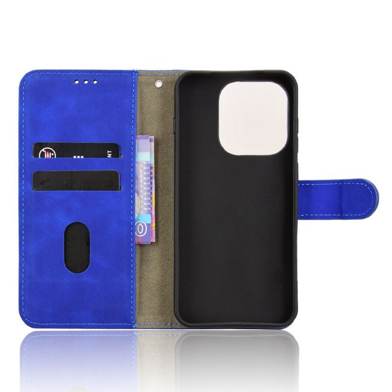 Folio Deksel Oppo Find X9 5g Semsket Skinneffekt Beskyttelse Deksel