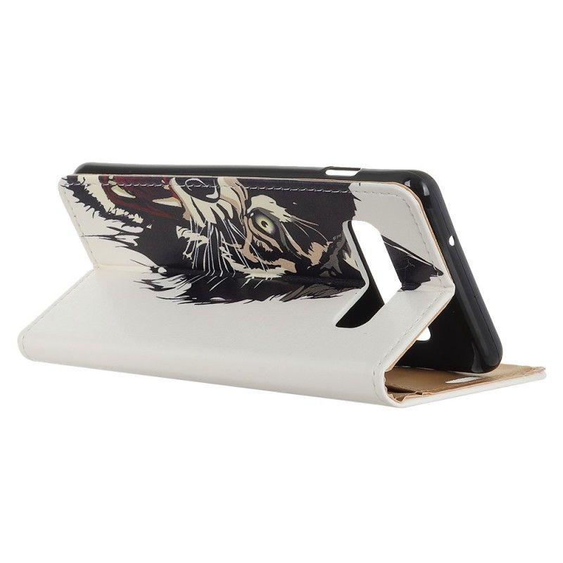 Folio Deksel for Samsung Galaxy S10 Voldsom Tiger