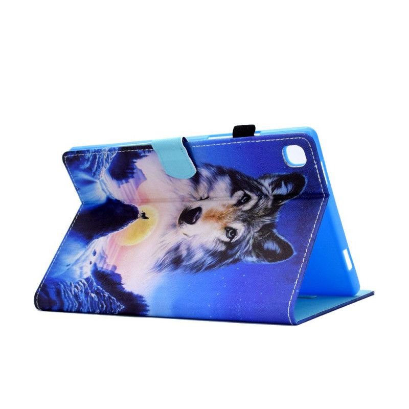 Folio Deksel Samsung Galaxy Tab A7 Fjellulv