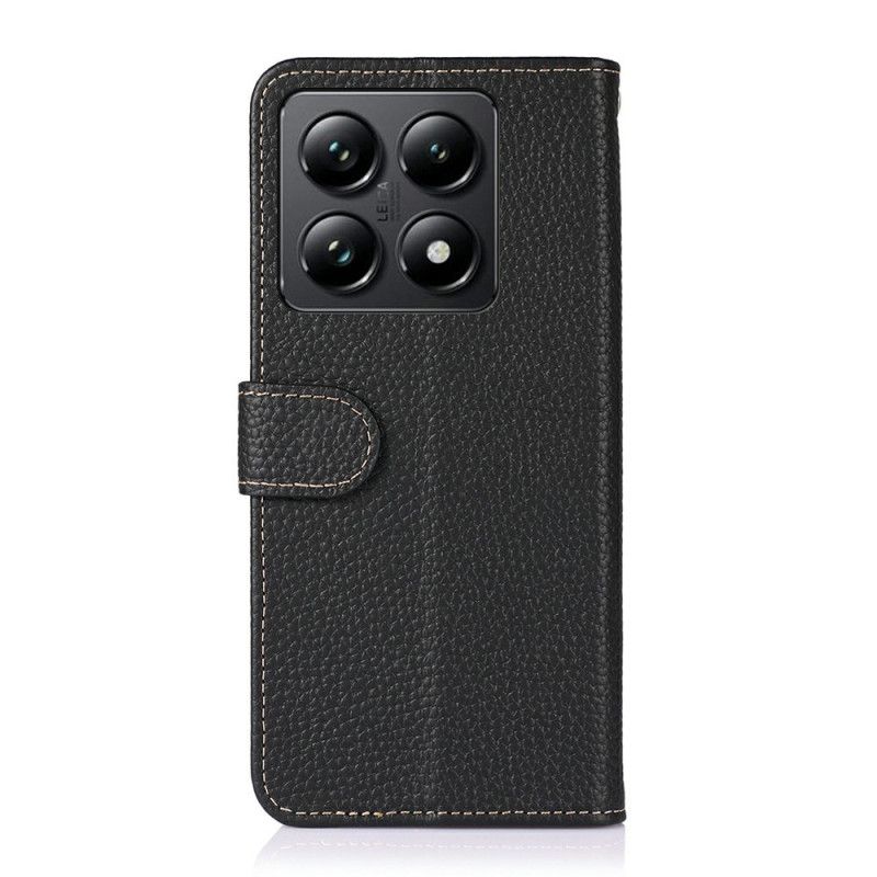 Folio Deksel Xiaomi 14t Khazneh Skinn Beskyttelse Deksel