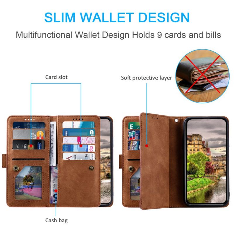 Folio Deksel Xiaomi 14t Multifunksjonell