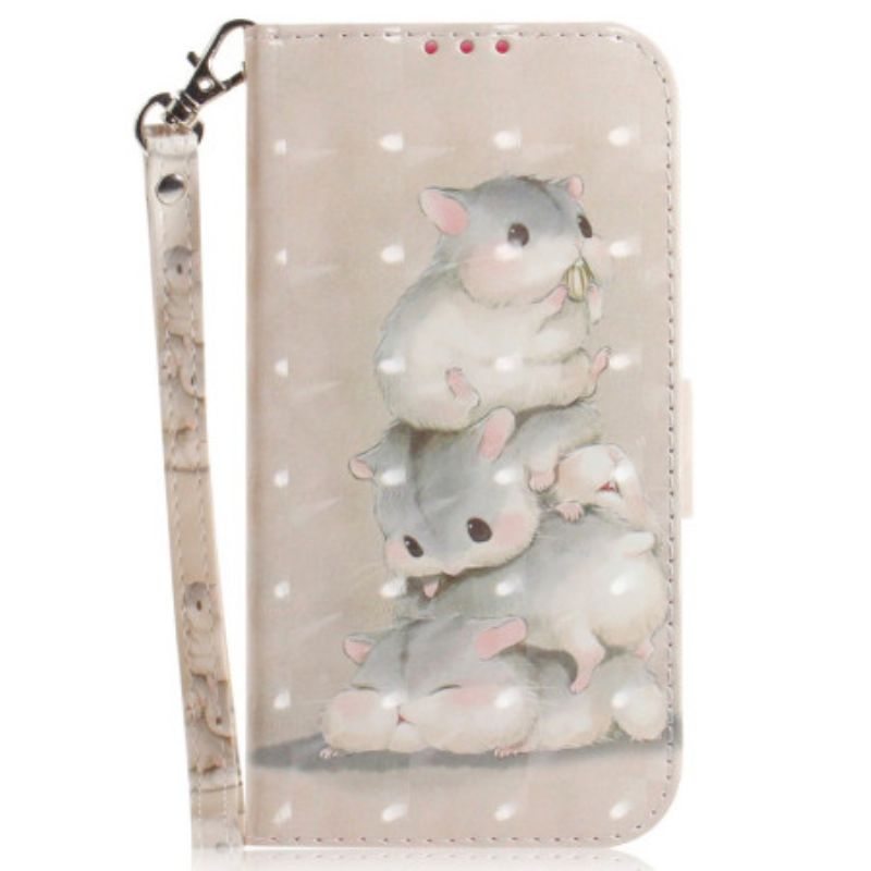 Folio Deksel Xiaomi 14t Stablede Hamstere