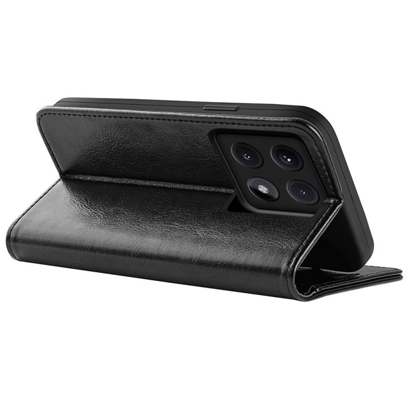 Lærdeksel Folio Deksel Xiaomi 14t Mobildeksel Vintage