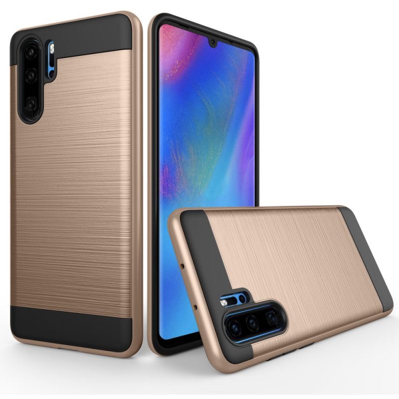 Deksel Huawei P30 Pro Svart Mobildeksel Børstet