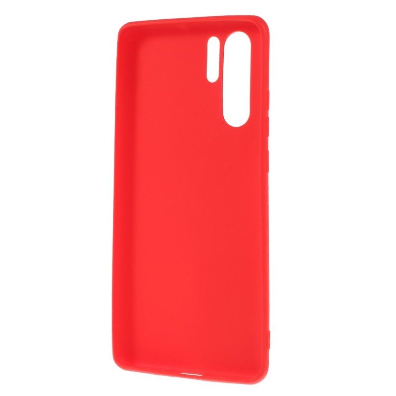 Deksel Huawei P30 Pro Svart Mobildeksel Silikon