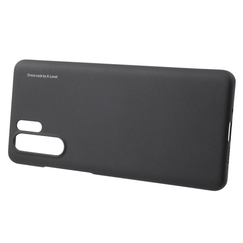 Deksel Huawei P30 Pro Svart Mobildeksel X-Nivå Metallisk Effekt