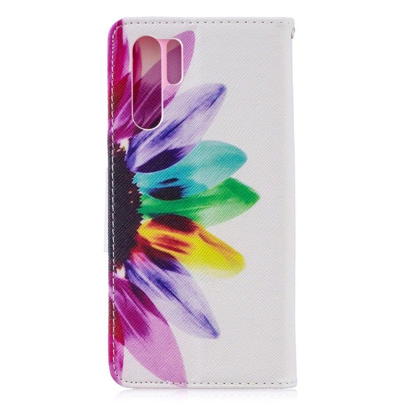 Folio Deksel for Huawei P30 Pro Akvarellblomst