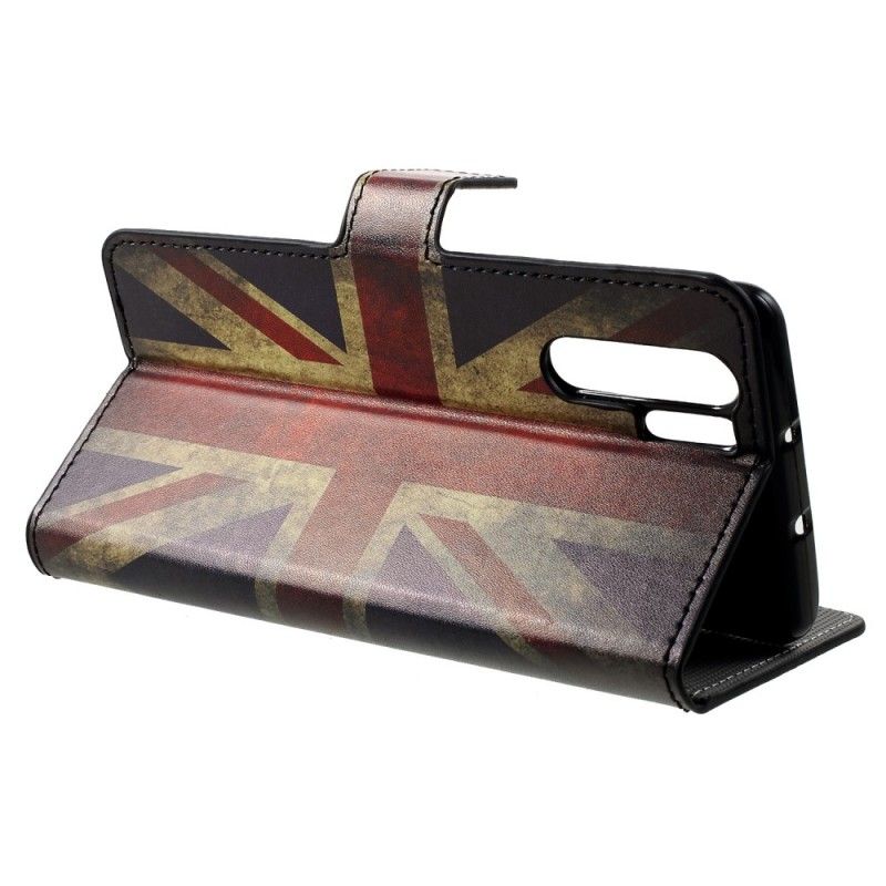 Folio Deksel Huawei P30 Pro Englands Flagg