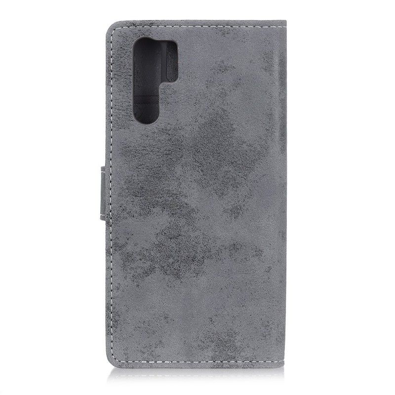 Folio Deksel Huawei P30 Pro Vintage Skinneffekt Anti-fall