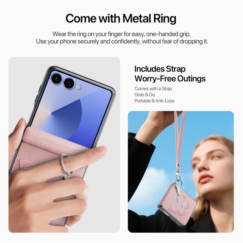 Deksel Samsung Galaxy Z Flip 7 Dux Ducis Fantasy Design Beskyttelse Deksel